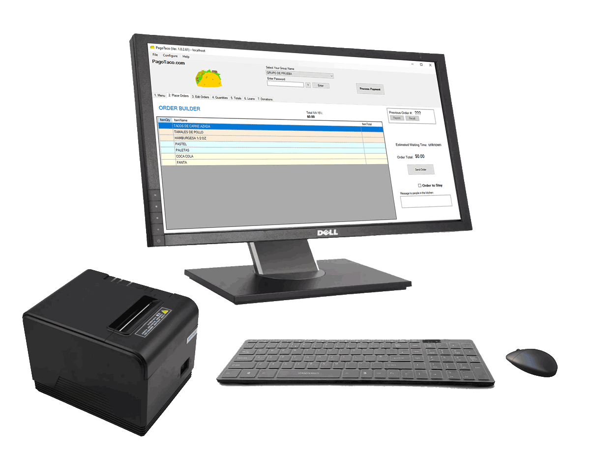 POS Printer and Screen